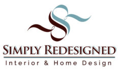 Logo for a home and interior design company called Simply Redesigned.